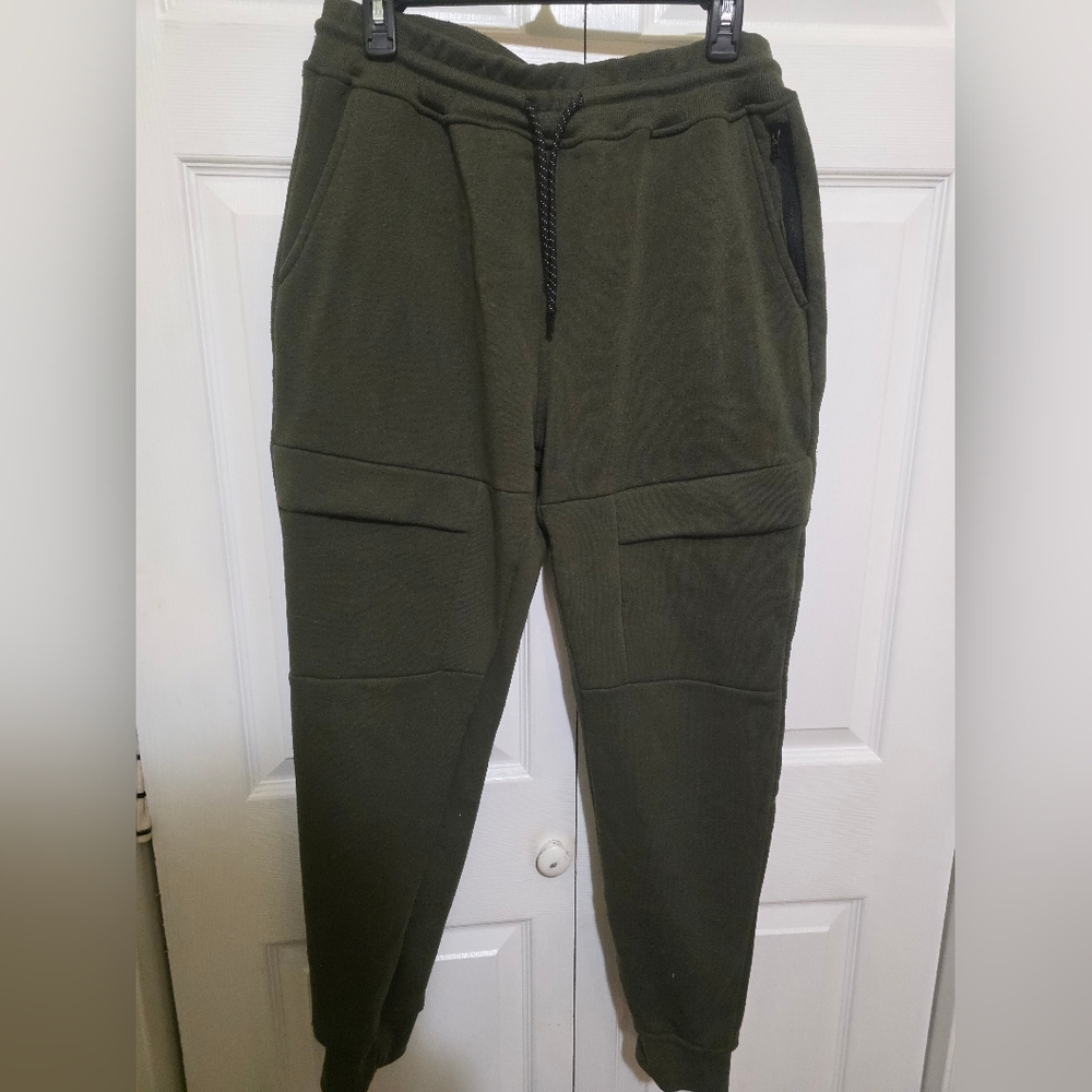 Olive Green Men's Jogger Pants